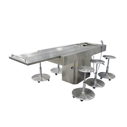Mesa de necropsia de laboratório - MDME 4022 - MIXTA - para formação / de dissecção / fixa