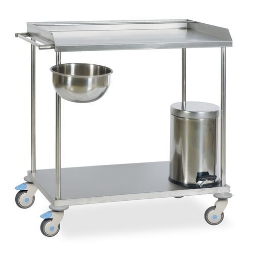Carrinho de esterilização - MAPA 7505 - MIXTA - para uso geral / para curativos / em aço inoxidável