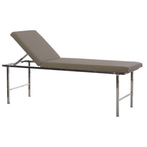 Mesa de exame para reabilitação - MPD 3010 - MIXTA - manual / com altura regulável / com encosto regulável