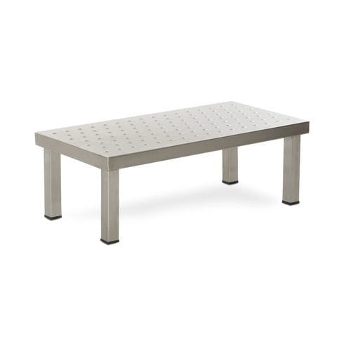 Escada auxiliar 1 degrau - MEB 4053 - MIXTA - em aço inoxidável