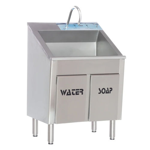 Pia de esterilização - MEY 1010 - MIXTA - com 1 posto / em aço inoxidável