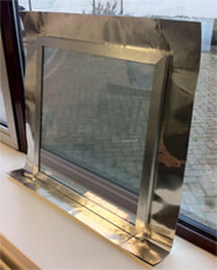 Janela de observação - Holland Shielding Systems - para ressonância magnética / com blindagem de RF