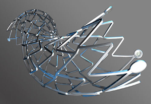 Stent periférico - Resistant - Vascular Concepts - em nitinol / autoexpansível