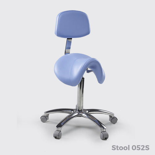 Mocho para consultório médico - 052, 052/S - Lemi MD - com altura regulável / pneumático / giratório