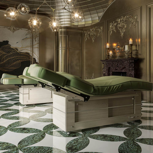 Mesa de massagem elétrica - Florence - Lemi MD - com apoio de cabeça / com apoios de pernas / com encosto regulável