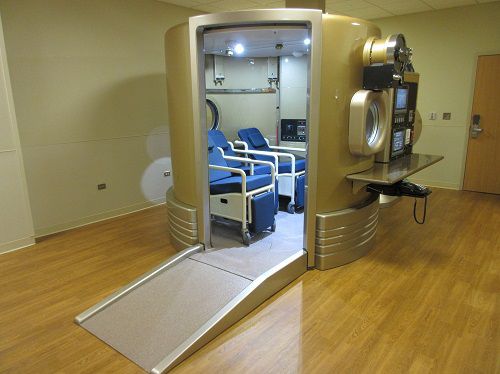 Cápsula hiperbárica para oxigenoterapia - HMS 2000 - Hyperbaric Modular Systems - multipaciente