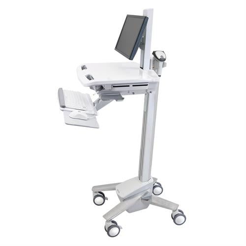 Carrinho para computador com bateria - SV40-6300-0 - Ergotron - com sistema de segurança