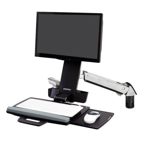 Estação de trabalho informática médico-hospitalar - StyleView® - Ergotron - de altura regulável / de parede
