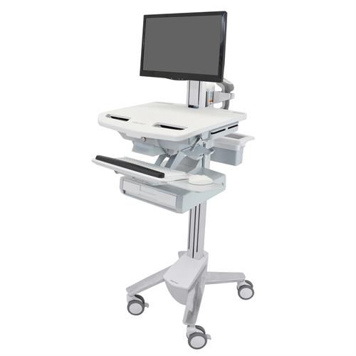 Carrinho para computador Point of Care (PoC) - StyleView® - Ergotron - com bateria / com gavetas
