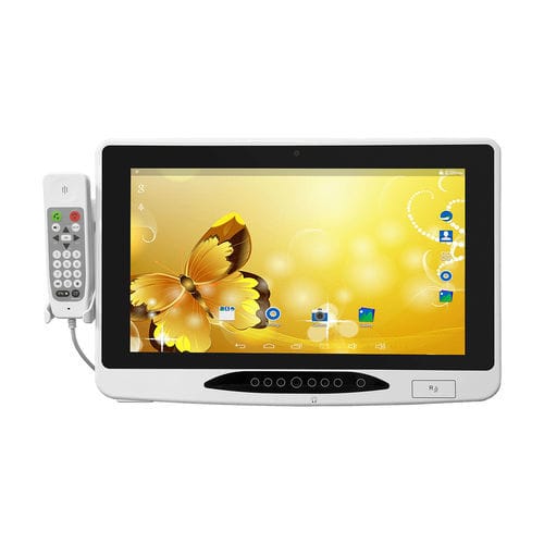 Terminal de entretenimento para pacientes Android - M1861 - ARBOR - sem ventilação / com tela sensível ao toque / com leitor de cartões