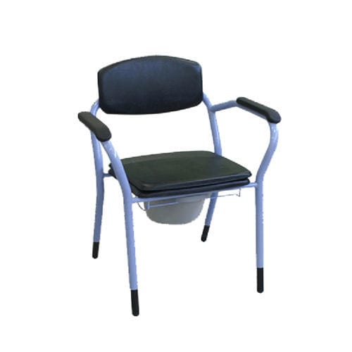 Cadeira higiênica para pessoas com mobilidade reduzida - Kappa - SCEMED - com braços / com balde / com encosto alto