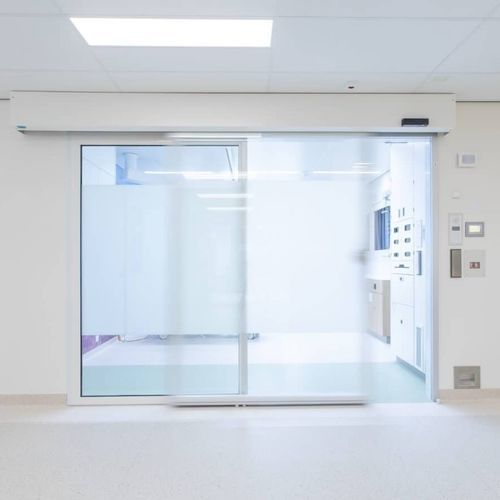 Porta para hospital - Medicare  - Metaflex Doors Europe - de correr / de vidro / automática