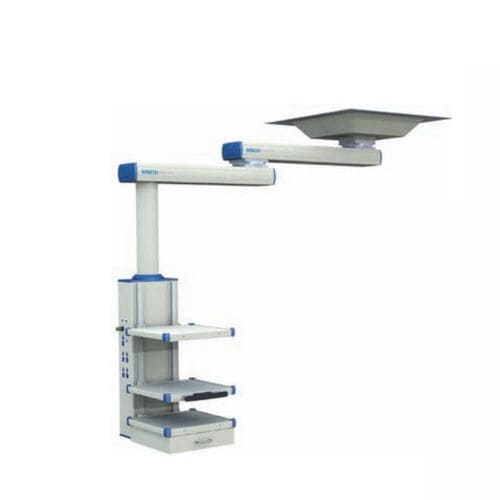 Estativa de braço de teto - 700 CSSHD - ESCO Medicon - para cuidados intensivos / articulado / com prateleiras
