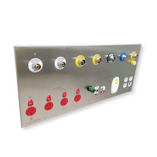 Régua de gases medicinais horizontal - AlphaMax - ESCO Medicon - de parede