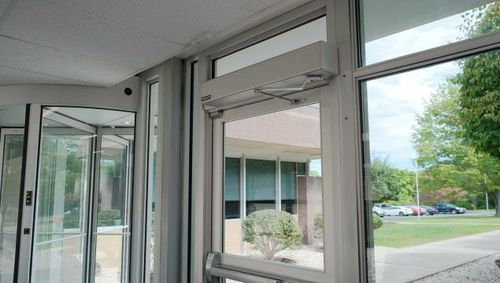 Porta para hospital - M-Force - Stanley Access Technologies - de abrir
