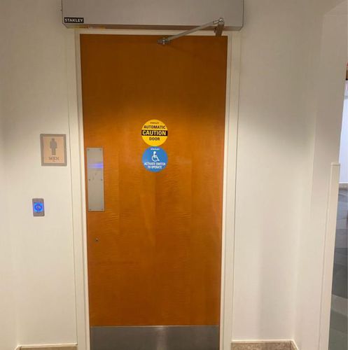 Porta de serviço - Magic Access - Stanley Access Technologies - para hospital / de abrir / de vaivém