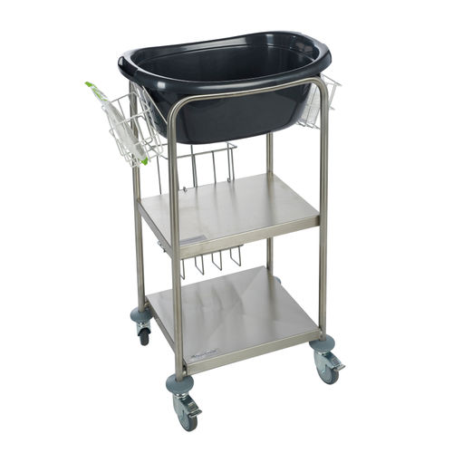 Carrinho para roupa suja - HYGILINGE  - Sclessin Productions - para hospital / de transporte / com compartimentos