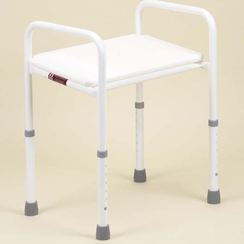 Assento de banho com braços - MAXUS - Axis Medical and Rehabilitation - sem encosto / para pessoas obesas / com altura regulável