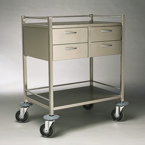 Carrinho hospitalar - ME4669  - Axis Medical and Rehabilitation - para dispositivos médicos / de transporte / em aço inoxidável