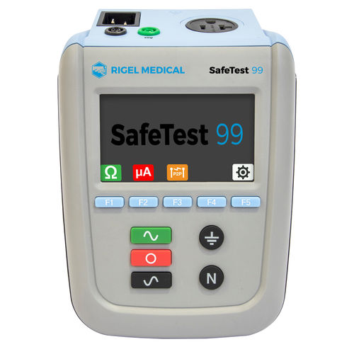 Aparelho para teste de segurança elétrica - SafeTest 99 - RIGEL Medical - de controle / de corrente de vazamento / de laboratório