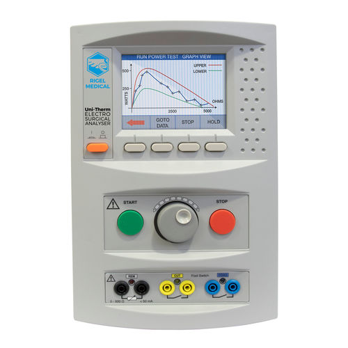Aparelho para teste para bisturi elétrico - Uni-Therm - RIGEL Medical - de temperatura / de carga / automático