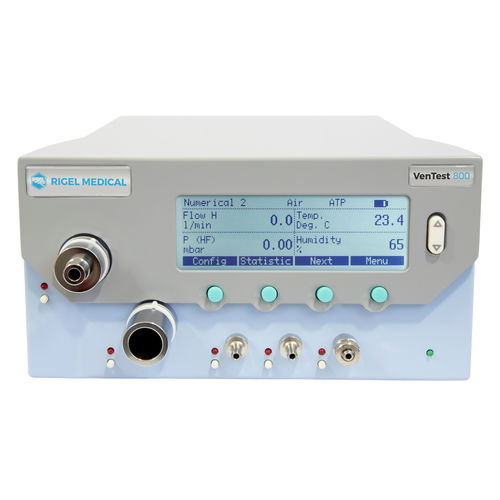 Analisador de fluxo - VenTest 800 - RIGEL Medical - de umidade / de pressão de gás / de temperatura