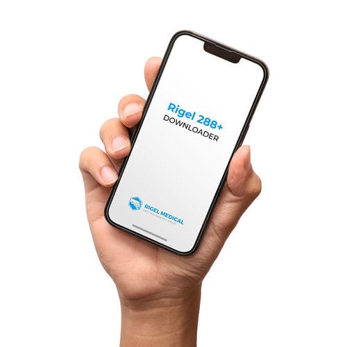 Aplicativo para Android de teste - 288+ - RIGEL Medical - de gravação / clínico / Android