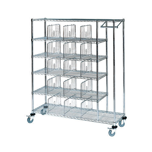 Carrinho para roupa limpa - AH1020 series - PRATICIMA - médico-hospitalar / de distribuição / de transporte