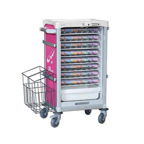 Carrinho hospitalar - Pili® - PRATICIMA - para aparelho / de medicamentos / para tratamentos