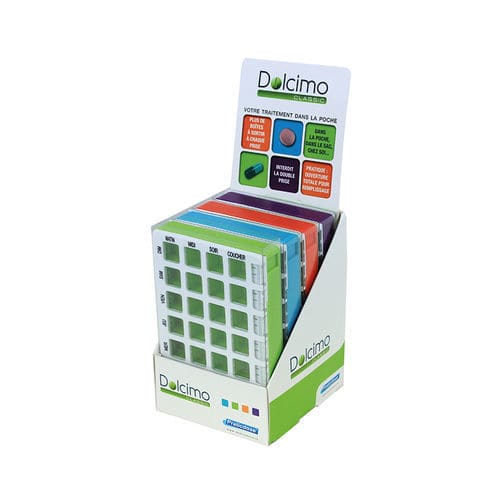 Porta-comprimidos de tipo semanal - Dolcimo® - PRATICIMA