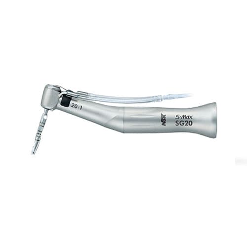Contra-ângulo para implantodontia - SG20 - NSK Europe GmbH - pneumático / redutor / com sistema rápido push button