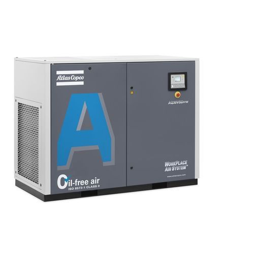 Compressor hospitalar - AQ series - Atlas Copco Medical Gas Solutions Division - de parafuso / para 1 consultório / sem óleo