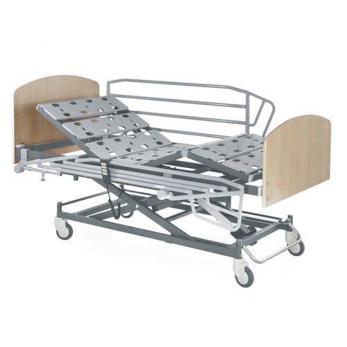 Cama elétrica - Leza Plus - Tecnimoem Care S.L - para hospital / com altura fixa / com ajuste de inclinação