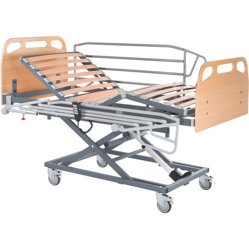 Cama médico-hospitalar - RECOM   - Tecnimoem Care S.L - para permanência prolongada / elétrica / com altura fixa