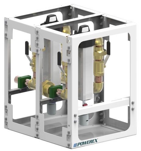 Sistema de filtragem a vácuo - MVF series - Powerex - para estabelecimento de saúde