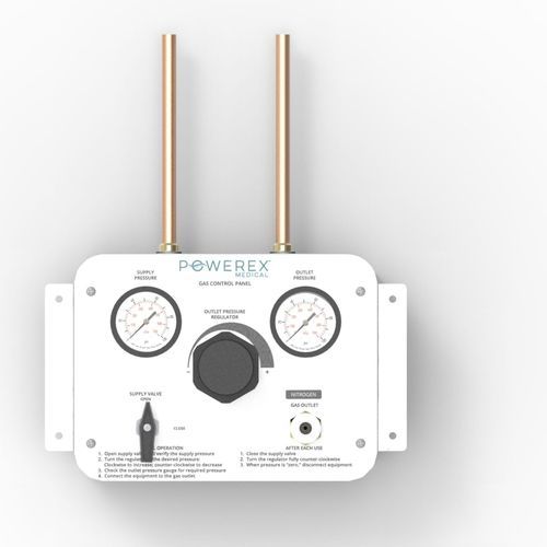Unidade de controle de pressão - GCP series - Powerex - de centrais de gases médicos