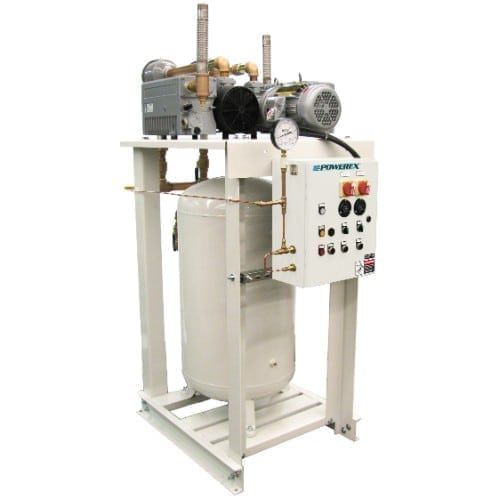 Sistema de vácuo de laboratório - LVVD0203 - Powerex - de palhetas / lubrificado