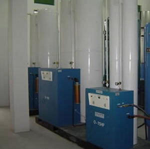 Gerador de oxigênio médico-hospitalar - 99% - On Site Gas Systems - fixo / de PSA / com 2 reservatórios