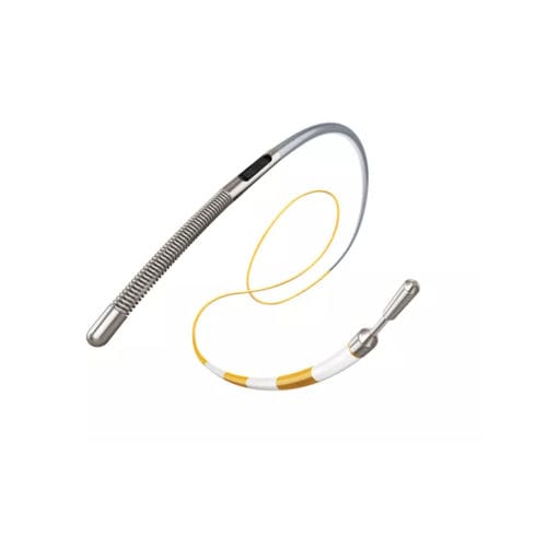 Fio-guia para sonda de monitoramento - OmniWire - Spectranetics - coronário