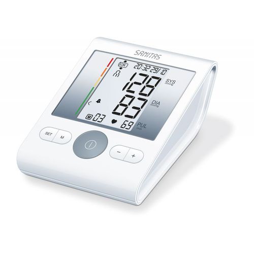 Medidor digital de pressão arterial automático - SBM 22 - Sanitas - com braçadeira para adulto