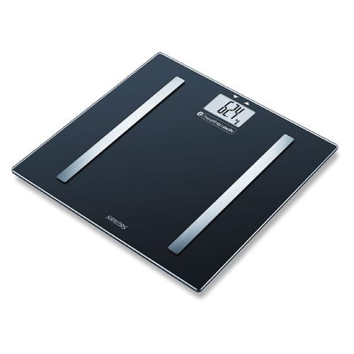 Analisador de composição corporal por bioimpedância - SBF 72 - Sanitas - portátil / plataforma / com display LCD