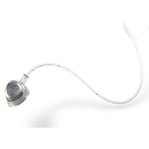 Cateter venoso totalmente implantável - POWERPORT® VUE® - Bard Medical - de lúmen simples / em silicone