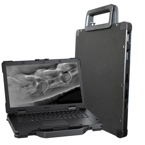 Sistema de aquisição de imagens para radiografia veterinária - ConnectDR - IMV imaging - portátil