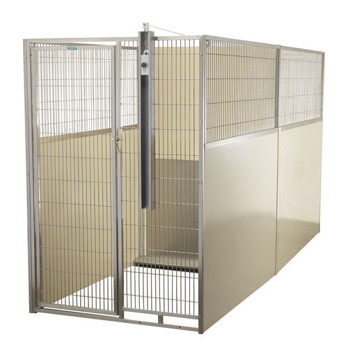 Gaiola veterinária para cães - T-Kennel - Shor-Line - em aço inoxidável / em PVC