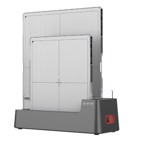 Detector de painel plano para radiografia geral - VIVIX-S 1417V - Cuattro Europe - portátil / com conexão sem fio / à prova de água