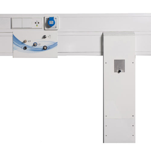 Régua de gases medicinais horizontal - NEPHRO RAIL - DWA - de parede