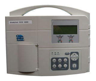 Sistema de ECG veterinário de 3 canais - GRADYVET ECG 3000 - Grady Medical Systems