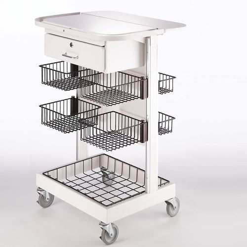 Carrinho hospitalar - Modular Services Company - de transporte / de acondicionamento / com cesto