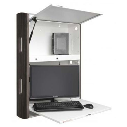 Estação de trabalho informática médico-hospitalar - WALLAroo® 6600 - Carstens - para computador portátil / de parede / de embutir