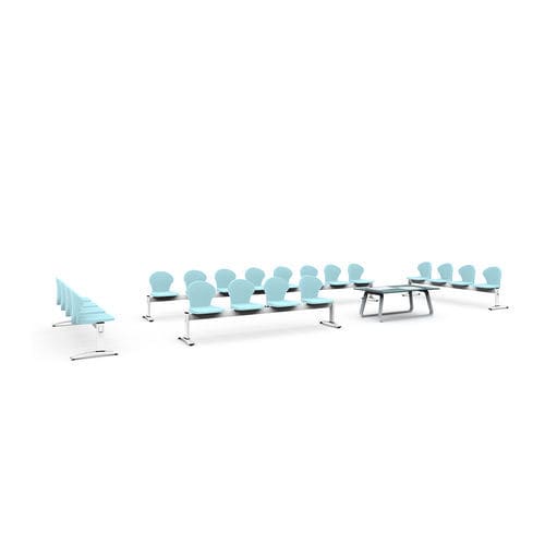 Cadeira para sala de espera - Industrial Laborum Iberica
